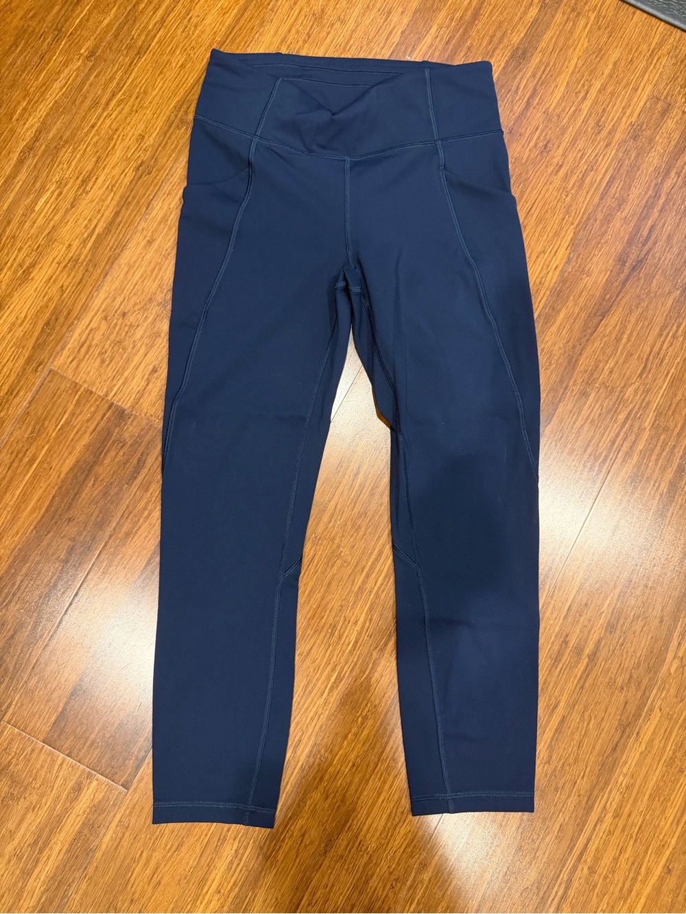 Lululemon Navy High-Waist Active Leggings